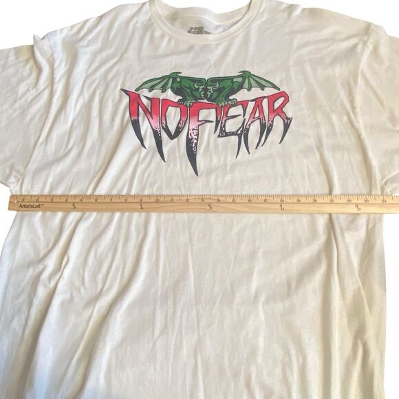 NWT No Fear Vintage Gargoyle Graphic S/S Tee 100% Cotton Men’s Size XXL - Picture 4 of 8